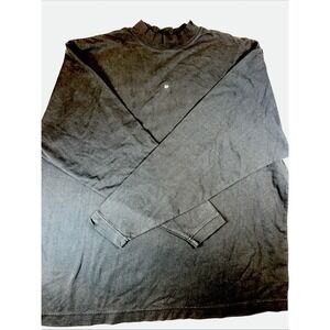 YZY Gap (New In Bag) Long sleeve, Black Shirt  Small Long Oversized‎